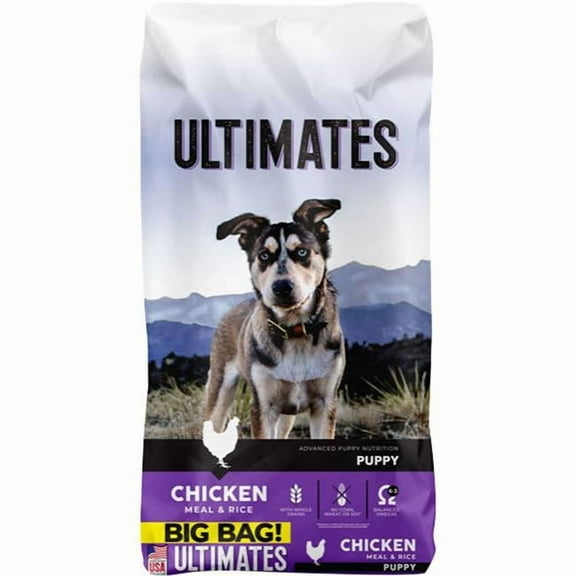Ultimates 1740071 Advanced Nutrition Puppy Food - Chicken & Rice - 40 lbs