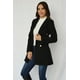 thumbnail image 2 of Abrigo con botón Roman Fashion /Juvenil, 6108 (Negro) negro CH, 2 of 6
