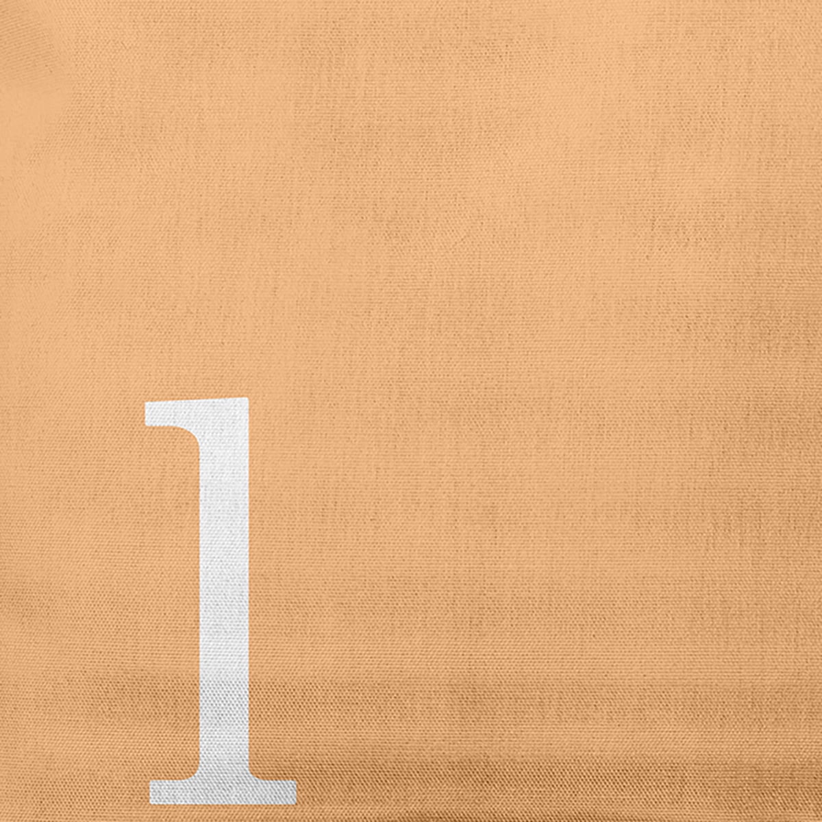 Simply Daisy 14" x 20" Modern Monogram Decorative Throw Pillow, Pale Gold