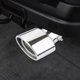 thumbnail image 1 of Tapa universal de escape de acero inoxidable para la punta del escape del coche | Tubo de escape decorativo antióxido | Multicolor plateado | 13x10,5cm | Instalación fácil, mejora deportiva,, 1 of 6