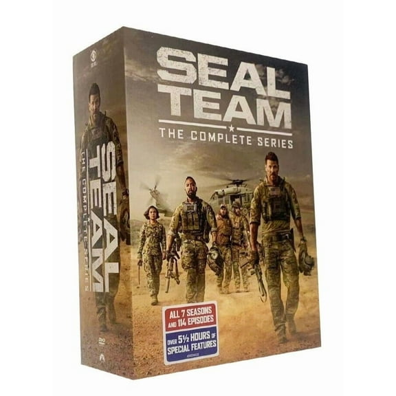 SEAL Team: The Complete Series (Seasons 1-7) – 30-Disc DVD Box Set (Region 1)