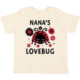 thumbnail image 3 of Inktastic Valentine's Day Nana's Lovebug Boys or Girls Toddler T-Shirt, 3 of 5