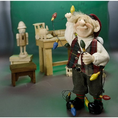 Whitehurst 10.5" Zim's The Elves Themselves Albert Collectible Christmas Elf Tabletop Figure