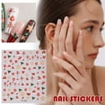 thumbnail image 4 of Manicure Tools,Cheap Nail Stuff,Christmas Nail Stickers Adhesive Backing Colored Nail Decorations Stickers,Nail Kit for Beginners,Nail Practice Kit(D), 4 of 5