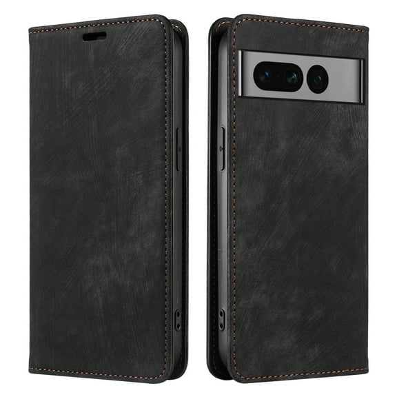 Solennerer Wallet Case for Google Pixel 8 Pro 8 7A 7 7 Pro Business PU Leather Shockproof Protective Phone Cover with Card Holder Kickstand Magnetic Flip Case