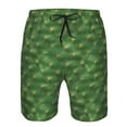 thumbnail image 3 of Susaid Cactus 3 Print Men's Swim Trunks Hawaiian Bathing Mesh Lining Suit Swimsuits Beach Shorts with Pockets-Medium, 3 of 6