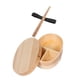 thumbnail image 5 of Lonchera de madera estilo japonés Bento Box para oficina y escuela, mano de obra exquisita Talla L, 5 of 9