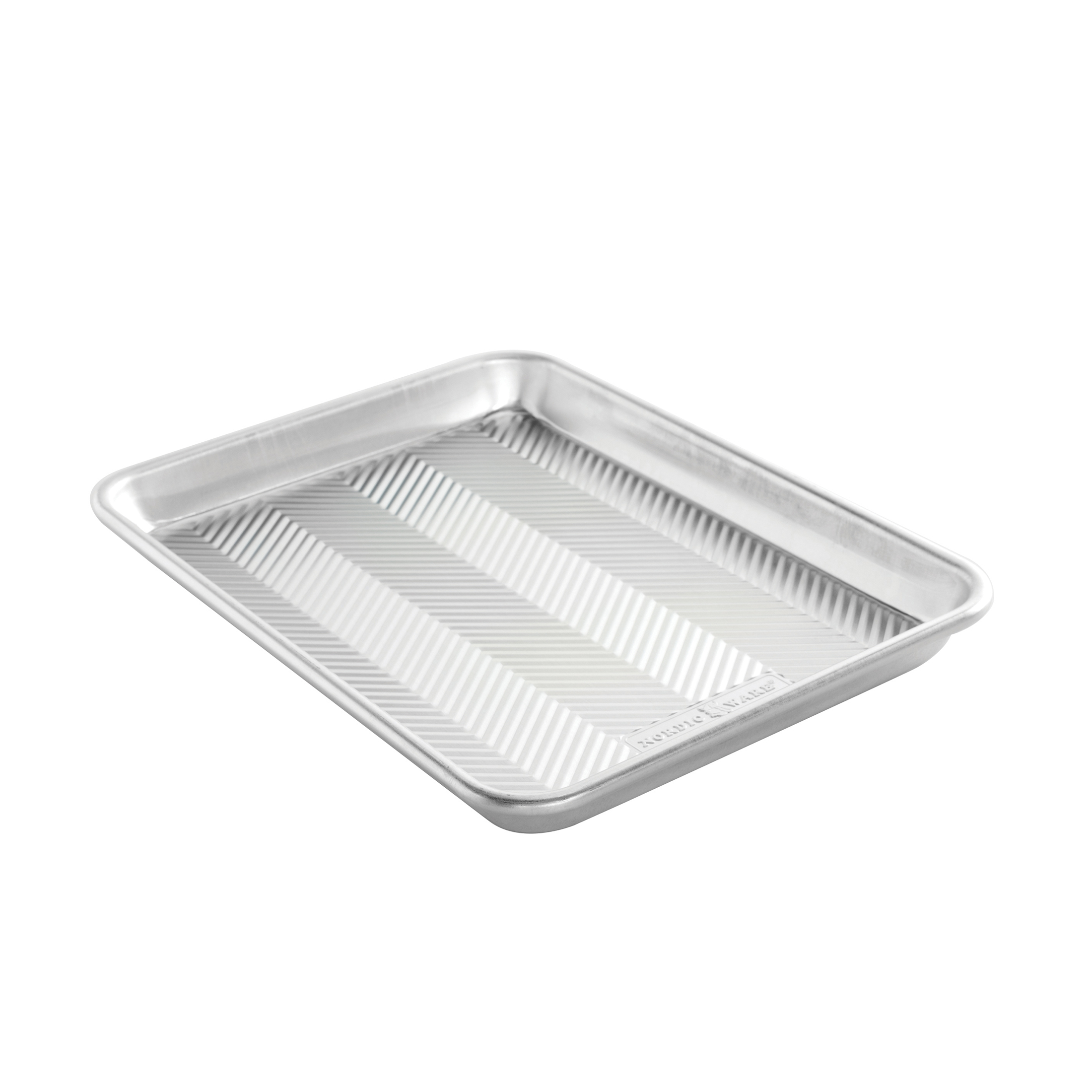 Nordic Ware 3pc Prism Aluminum Baking Sheet Set, 9x13, Quarter Sheet, and Lid