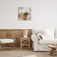 thumbnail image 3 of Stupell Industries Rustic Terracotta Vase Plants & Flowers Painting Wrapped Canvas Art Print Wall Art, 24 x 24, 3 of 8