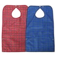 thumbnail image 2 of Babero para ancianos, babero impermeable para la hora de comer para adultos, babero impermeable, babero protector de ropa, experiencia incomparable, 2 of 8