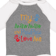 thumbnail image 4 of Inktastic Mawmaw and Pawpaw Love Me Boys or Girls Long Sleeve Baby Bodysuit, 4 of 5