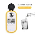 thumbnail image 4 of Digital Beer Wort Refractometer 0.0-80.0% Electronic Hydrometer LCD Brewing Wine Alcohol Meter, 4 of 7