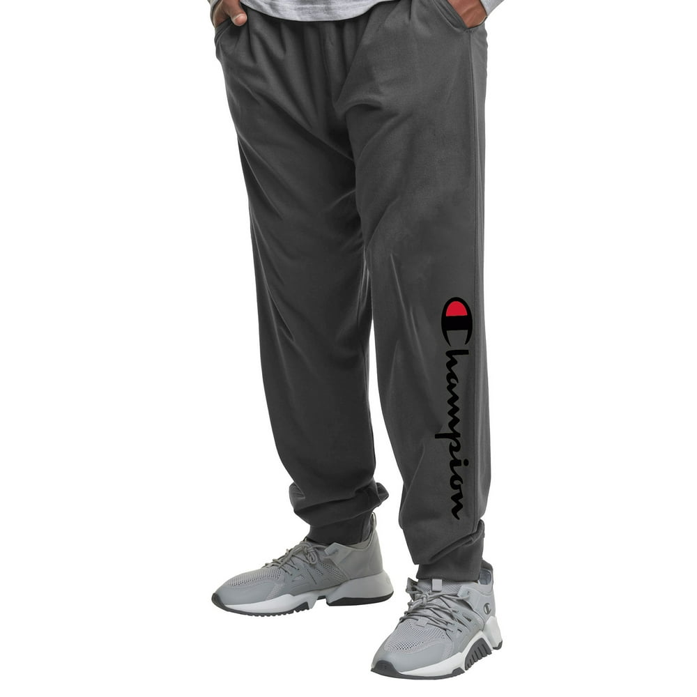 champion boy's classic script jogger pants