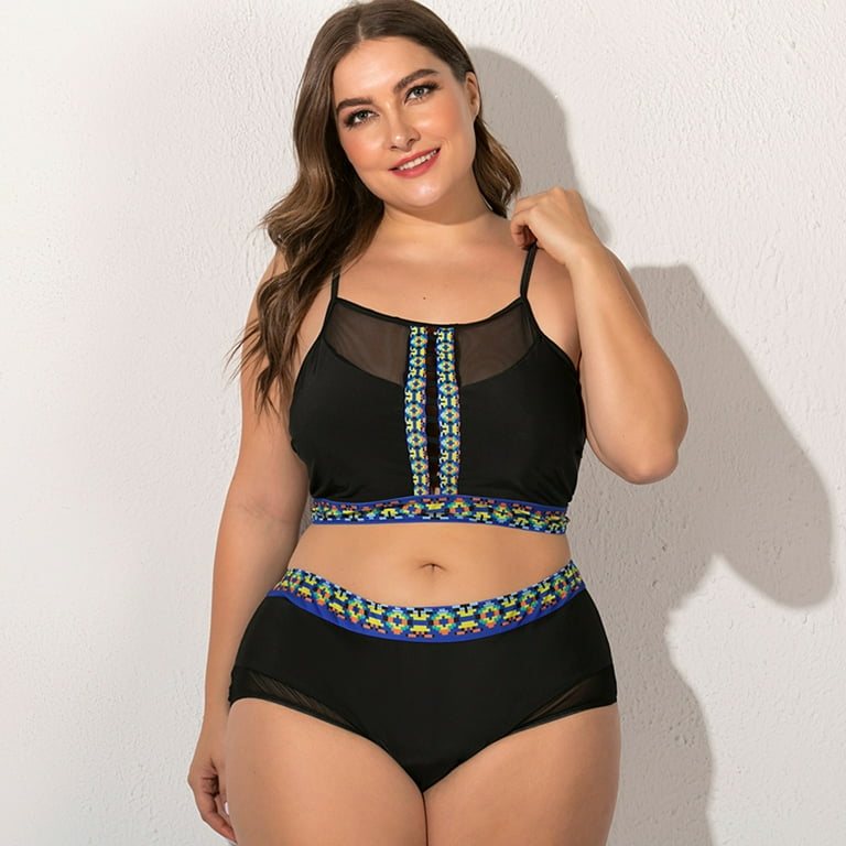 Womens Plus Size Swimwear Clearance Women Fashion Large Color