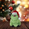 thumbnail image 5 of 11.81Inch Electric Light Up Toy ，Green Hair Monster Soft Plush Stuffed Toy for Kids Birthday Gifts, 5 of 8