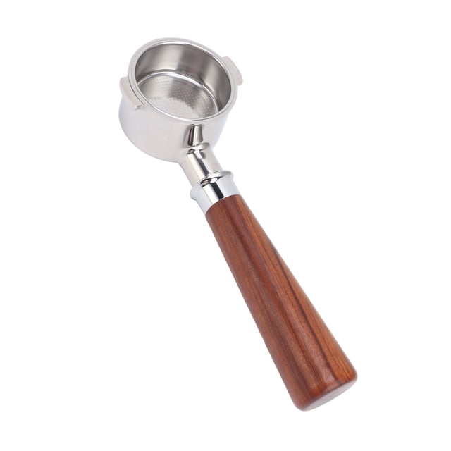 51mm Portafilter 2 Ear Coffee Bottomless Portafilter, 304 Stainless Steel, Detachable Design, for EC0310 Coffee Machine