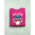 thumbnail image 3 of Yacht Club Social Penguin Design – Nautical Charm Women's Sweatshirt, 3 of 4