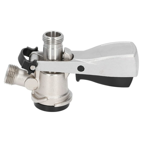 G5/8 D Type Beer Keg Coupler Stainless Steel Barrel Faucet Distributor Brewing Accessory