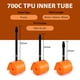 thumbnail image 2 of Tubo interior para bicicleta WHEELO TPU 700C × 18-32C, ultraligero, 35 g, paquete de 2, 2 of 7