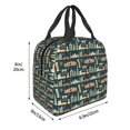 thumbnail image 3 of Easygdp UAE Travel1 1 Bolsa Térmica Premium - Tela Oxford Impermeable, Gran Capacidad, Bolsillo Frontal, Unisex para Trabajo, Escuela, Actividades al Aire Libre y Picnics, 3 of 8
