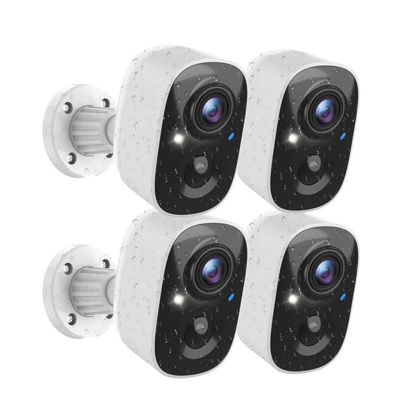 Cámaras de seguridad MaxiViz Wireless Outdoor 2K Color Night Vis