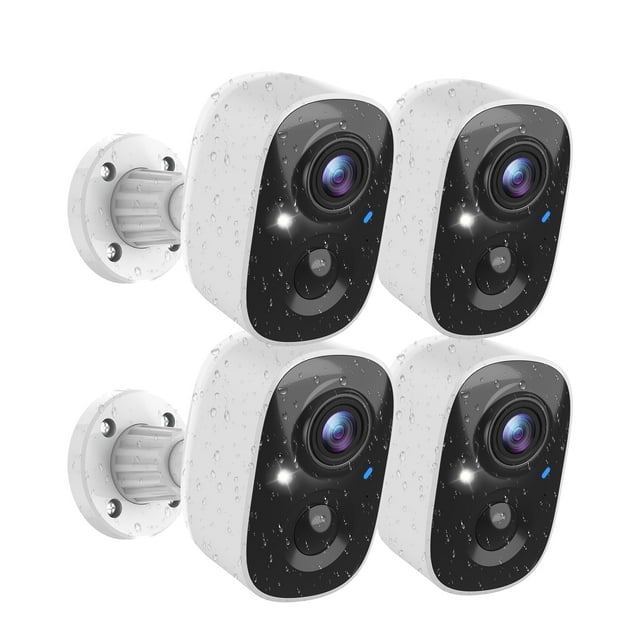 Cámaras de seguridad MaxiViz Wireless Outdoor 2K Color Night Vis