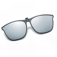 thumbnail image 2 of Polarized Clip on Sunglasses UV Protection Driving Clip on Glasses Flip Up Sunglass Clips for Glasses Colorful Flip Frame Glasses for Women Men Eyeglasses, 2 of 7