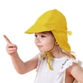 thumbnail image 4 of UPF 50+ UV Ray Sun Protection Baby Hat w/ Neck Flap, 4 of 5
