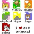 thumbnail image 2 of CafePress - I Love Zoo Animals Infant Bodysuit - Baby Light Bodysuit, Size Newborn - 24 Months, 2 of 4