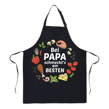 

Men Are Cooking Text Cute Print Family Apron Kitchen Apron