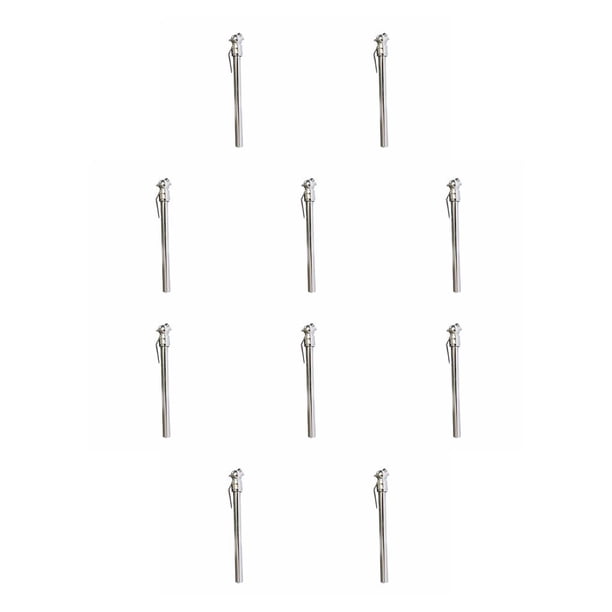 Speravity Pluma indicadora de presión de neumáticos, resistente al desgaste, para Motor de vehículo, accesorios para automóviles, probador de presión Como se muestra 10piezas Speravity CBP018779