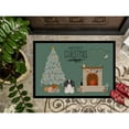 thumbnail image 3 of Black White Pekingese Christmas Everyone Door Mat, 3 of 3