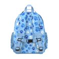 thumbnail image 3 of Blue Dog Paw Footprint Backpack for School,Cute School Bag,Schoolbag with Adjustable Shoulder Straps & Padded Back,15.25"x11.5"x5.25", 3 of 6