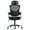 Black, variant on MCQ High-Back Ergonomic Chair with Lumbar Support,Headrest Flip-Up Armrests, for Office, Study & Home , Black