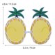 thumbnail image 3 of GAXIRE Gafas de piña con forma de fruta hawaiana, novedad para fiesta luau en la playa, decoración para fiesta luau hawaiana (amarillas), 3 of 6