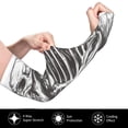 thumbnail image 2 of Fuzoiu Skeleton Book Lover Print Cooling Sleeves for Sun Protection,UV Cooling Sleeves,Cooling Arm Sleeves for Men & Women,Ideal for Outdoor Activitie, 2 of 7