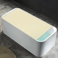 thumbnail image 4 of Foldable Bathtub Tray, 67x27.5in Yellow Bathtub Cover Folding Bath Lid PVC Waterproof Fits Most Tubs Folding Board Bathtub Insulation Cover Durable Insulation Plate for Bathroom, Home, 4 of 14