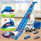 thumbnail image 3 of Pista de carreras BainGesk para camiones, coches, juguetes, con transportín, para niños de 3 a 6 años, 3 of 7