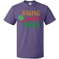 thumbnail image 3 of Inktastic Christmas Baking Spirits Bright with Green Oven Mit T-Shirt, 3 of 5