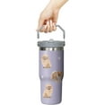 thumbnail image 6 of Pomeranian Gift for Dog Lover,30 oz Pomeranian Tumbler Stainless Steel Insulated with Handle (Pomeranian-Lavender, 30 oz), 6 of 6