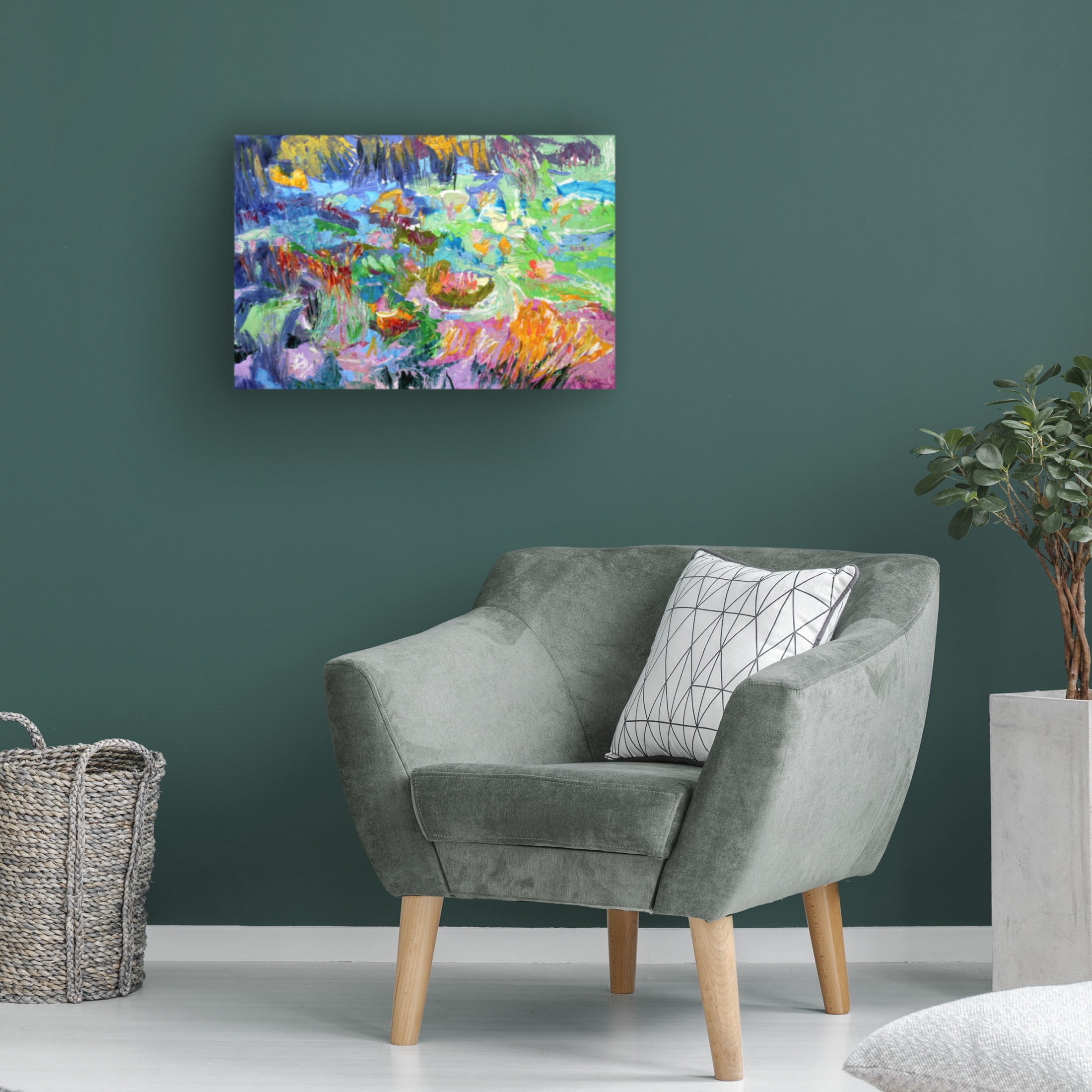 Canvas Wall Art - Dorothy Fagan ' Morningprayer' Wall Art for Living Room, Bedroom, or Office Décor by Trademark Fine Art - 19 x 12 Inches
