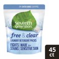thumbnail image 1 of Seventh Generation Sans Parfum et Sans Colorants Pochettes de Détergent à Lessive, 1 of 7