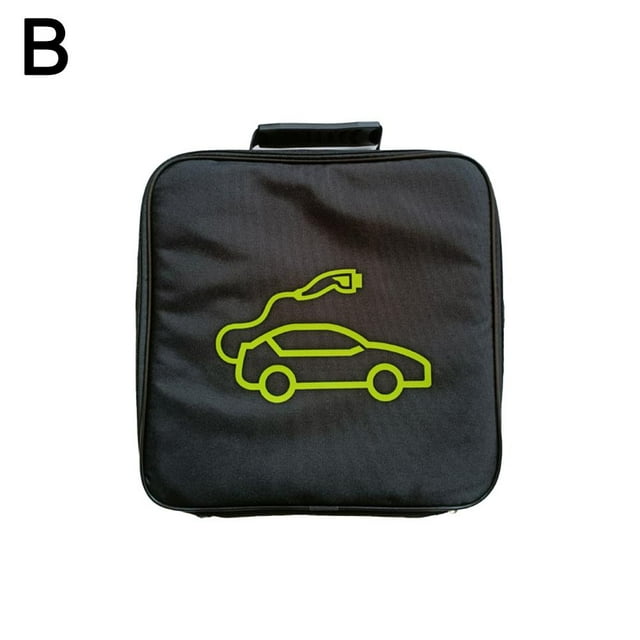 Organize EV Charge Cable with Car Boot Storage Bag HookLoop Back and GX G9R4