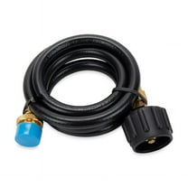 Camco Propane Hose - Excess Flow Protection - 5-Foot, Black (59823)