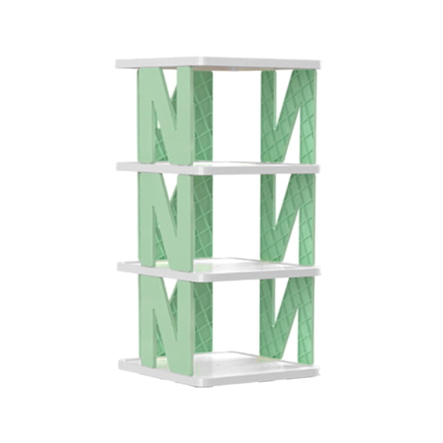 Aihimol Shoe Rack,3-Tier Sturdy and Durables Shoe Rack Cabinet Vertical Storage for Entryway Dormitory,Stackable Design