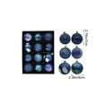 thumbnail image 3 of NWOKYZGH 12Pcs Christmas Tree Decorations Set, Shatterproof Christmas Ball Ornaments Bulk Hanging Christmas Baubles Balls for Christmas Trees Xmas Holiday Décor, 3 of 6