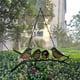 thumbnail image 4 of Colgante de 4 Pájaros, Diseño Colorido de Hierro Pintado a Mano, Decoración Alegre para Ventanas, Ilumina Cualquier Espacio, con Ventosa, Arte Único Hecho a Mano, Gran Regalo para Seres Queridos, 1 A, 4 of 4