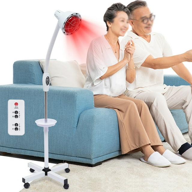 275W IR Infrared Red Heat Therapy Light Therapeutic Lamp Floor Stand
