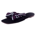 thumbnail image 1 of asdoklhq Slip On Shoes for Women,Women Beach Breathable Bowknot Sandals Home Slipper Flip-Flops Flat Shoes, 1 of 6