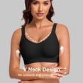 thumbnail image 2 of Daystry Womens Seamless Supportive Wireless Bras Push Up Full Coverage Comfortable No Underwire Bras, 2 of 6